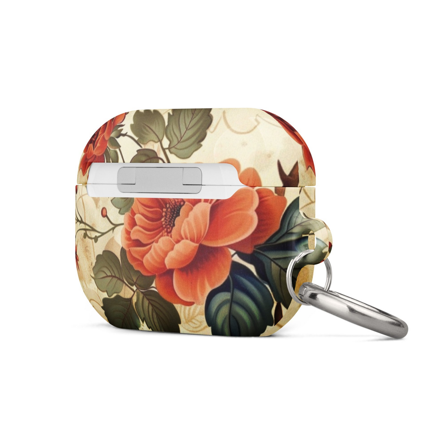 Start2Finish Flowers 2 case for AirPods featuring colorful flower design, fits Apple AirPods for stylish protection.