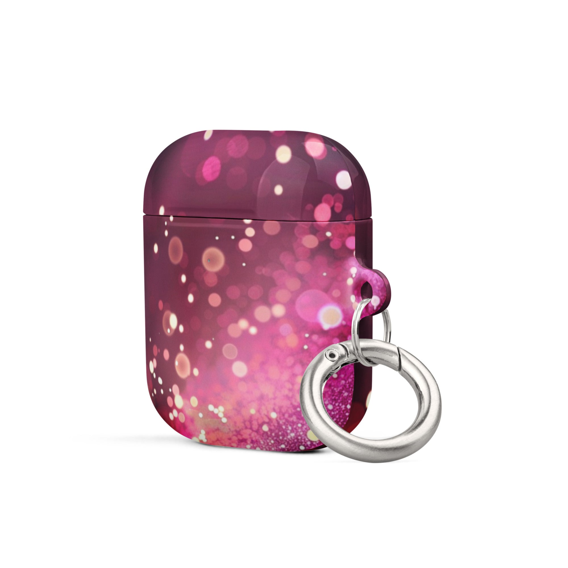Start2Finish Glow Case for AirPods, sleek electronic accessory with luminous design, protecting wireless earbuds.