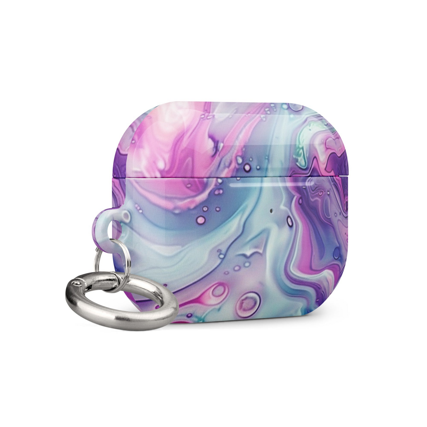 Pastel marble AirPods case by Start2Finish, protective electronics cover with a soft marble design in pastel colors.