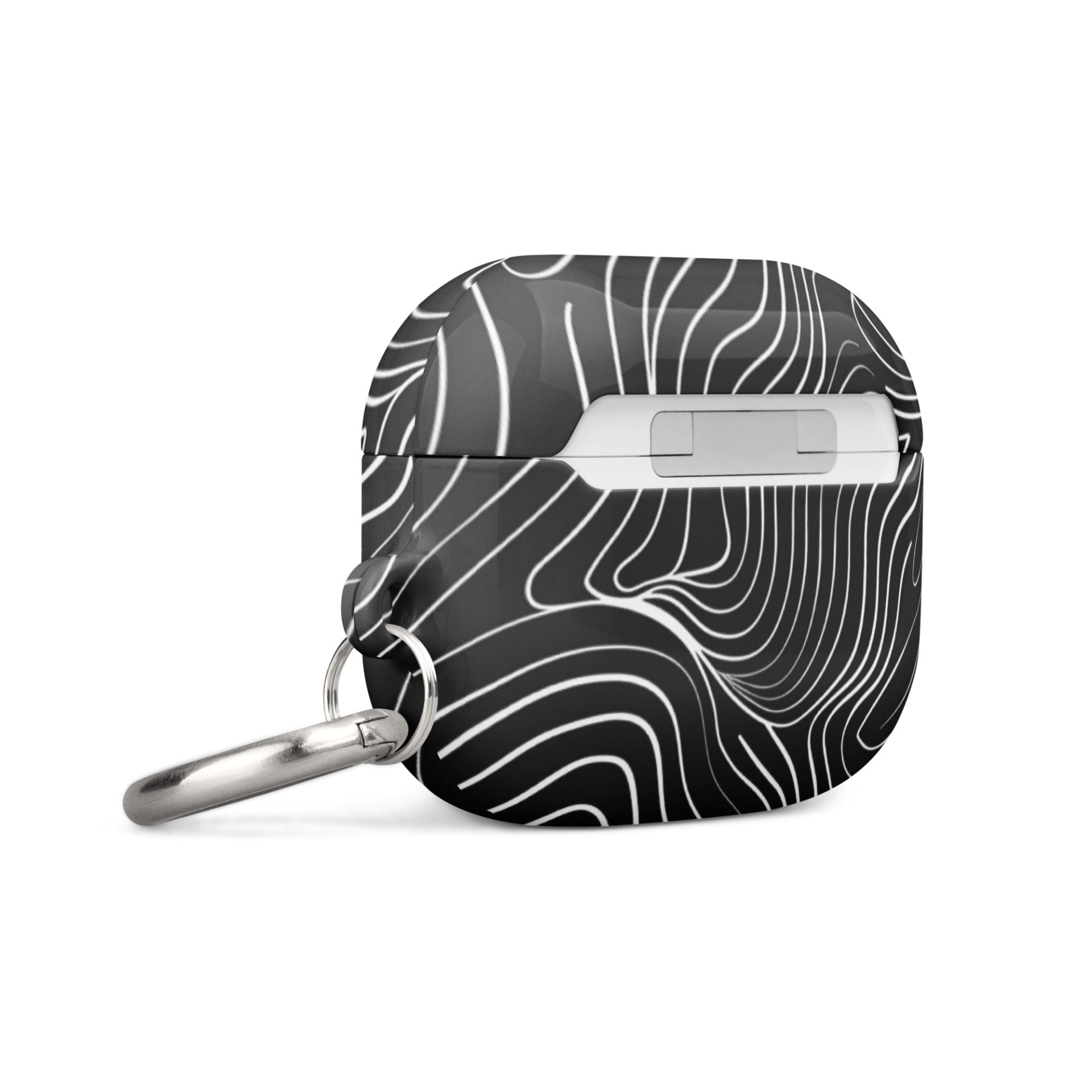 Start2Finish monochromatic case for AirPods, sleek electronic accessory with a smooth finish and snug fit for charging case protection.