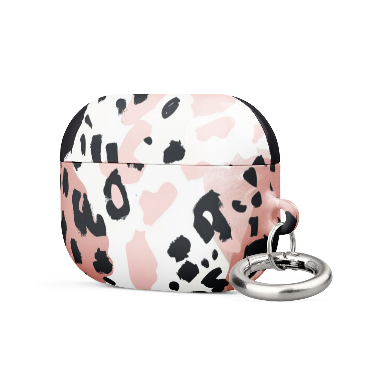 Leopard print case for AirPods by Start2Finish, featuring a stylish animal print design on a protective electronics cover.