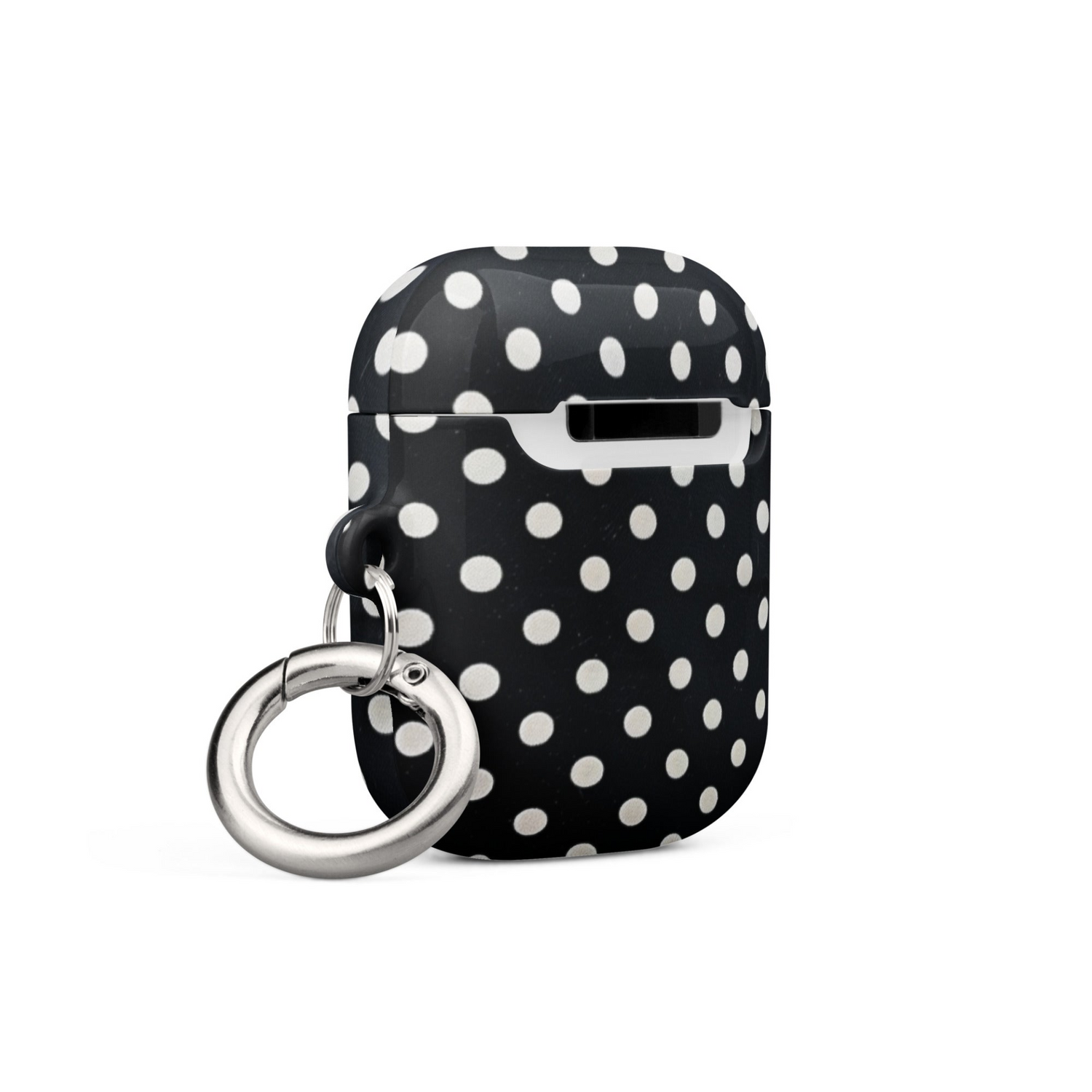 Start2Finish Drops case for AirPods, durable electronics accessory with sleek design, shown with open lid and charging port.