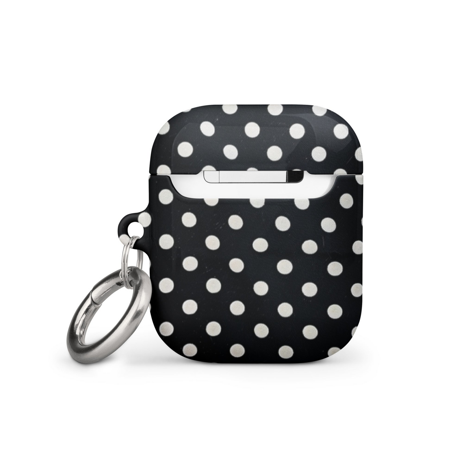 Start2Finish Drops case for AirPods, sleek electronic accessory with protective design, shown in black with open lid.