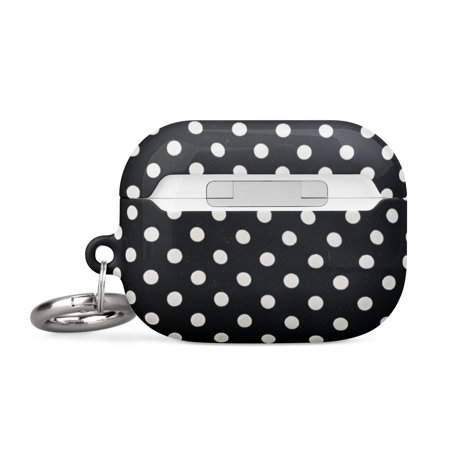 Start2Finish Drops case for AirPods, black protective hard shell with sleek design for wireless earbud storage.