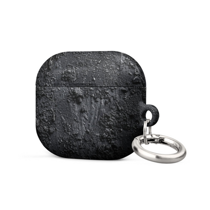 Start2Finish Moon Surface case for AirPods with textured lunar design, protecting wireless earbuds in a sleek, space-inspired style.