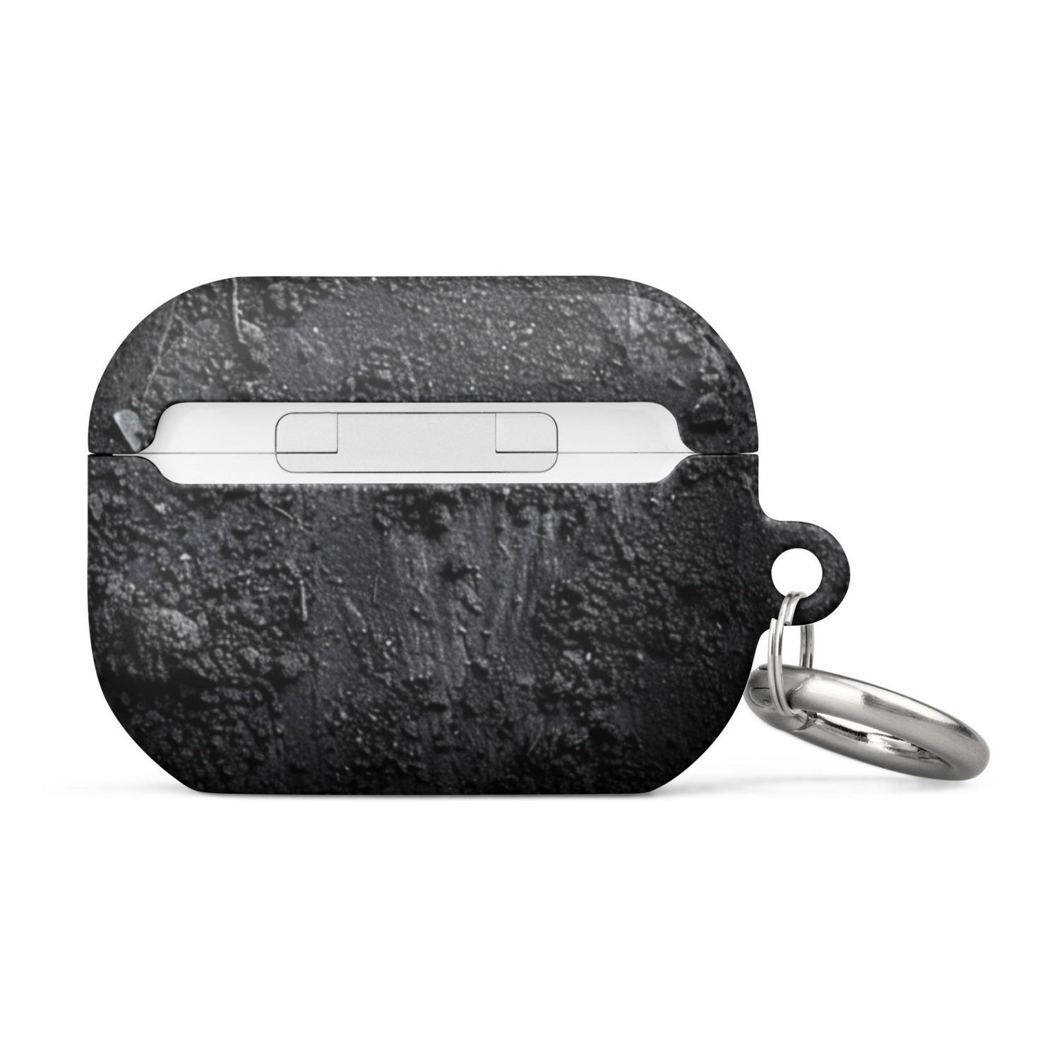 Start2Finish Moon Surface case for AirPods, featuring a detailed lunar crater design on durable electronics accessory.