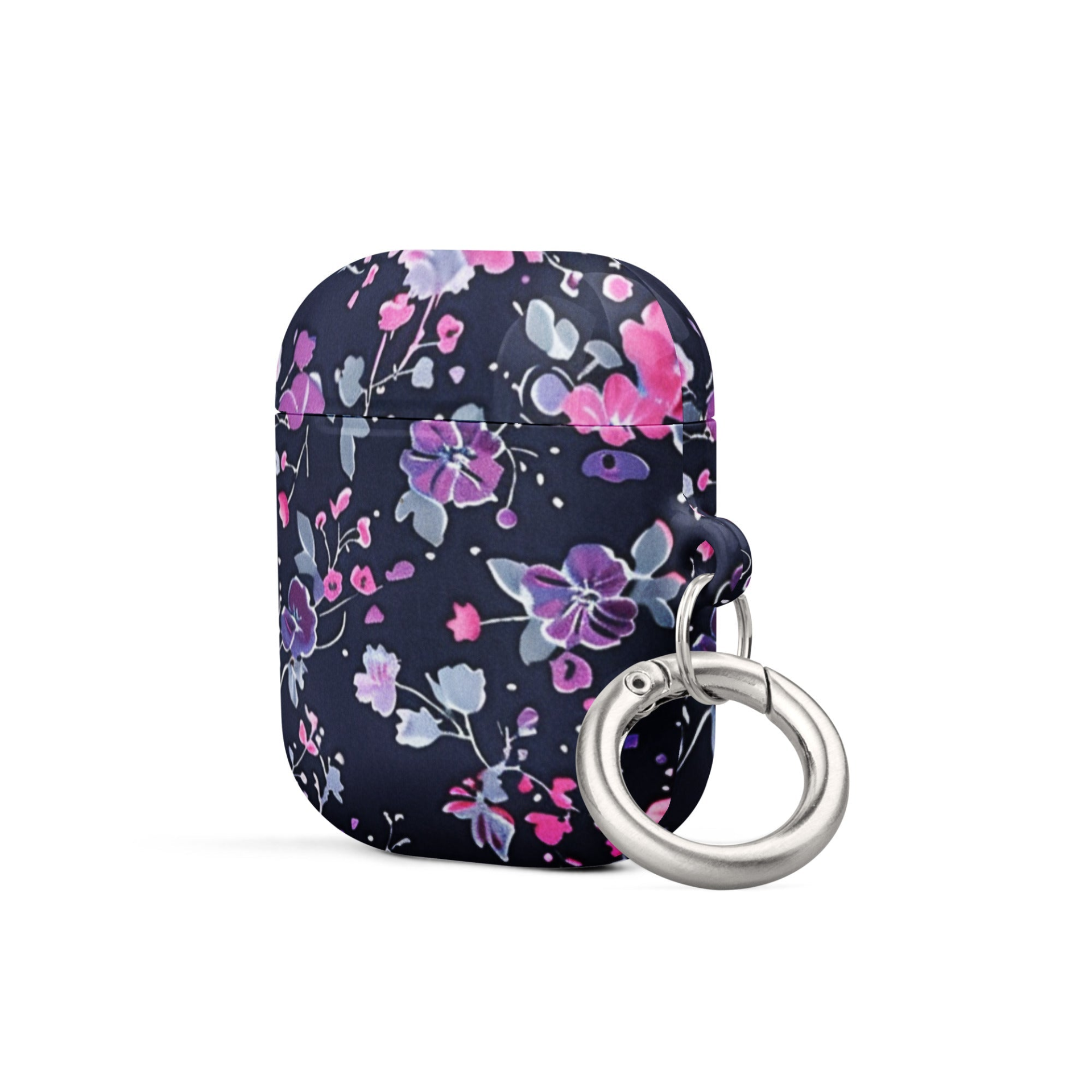 Start2Finish floral case for AirPods with vibrant flower design, protecting wireless earbuds in a colorful, stylish electronic cover.