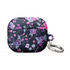 Start2Finish floral case for AirPods with colorful flower pattern, made of protective silicone for wireless earbuds.