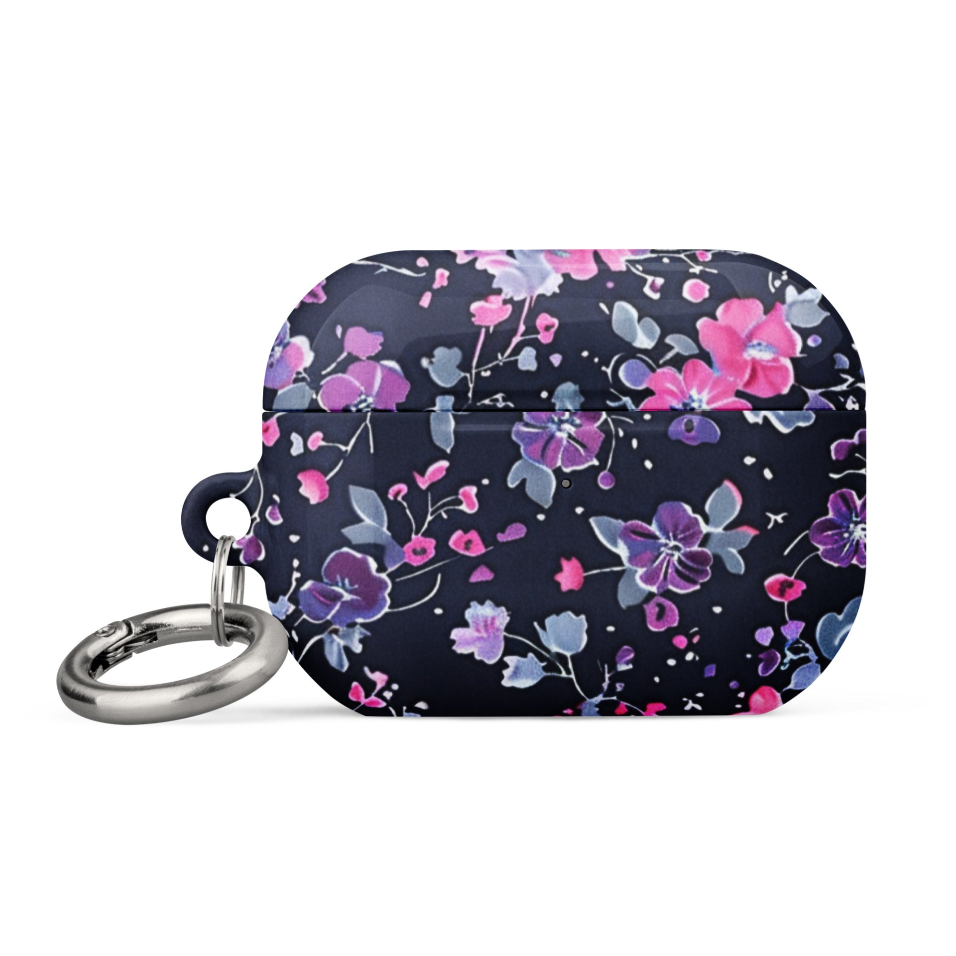 Start2Finish floral case for AirPods with colorful flower design, protecting wireless earbuds in a stylish, decorative cover.
