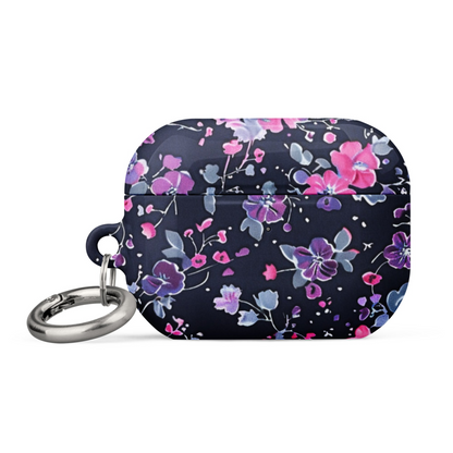 Start2Finish floral case for AirPods with colorful flower design, protecting wireless earbuds in a stylish, decorative cover.