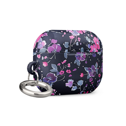 Start2Finish floral case for AirPods, colorful protective cover with floral pattern, designed for wireless earbuds.