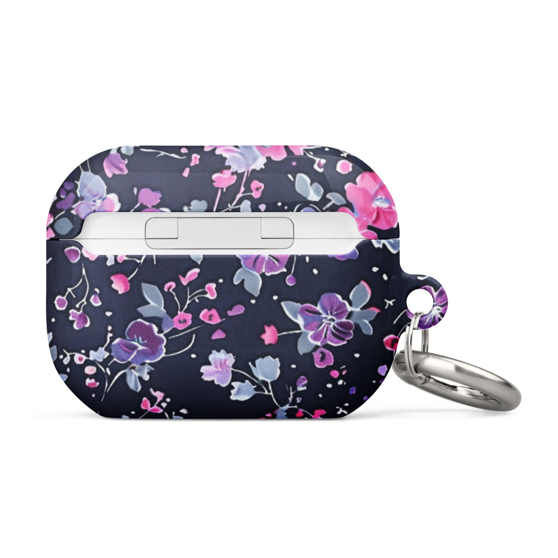 Start2Finish floral case for AirPods with colorful floral design, protective electronics accessory for wireless earbuds.