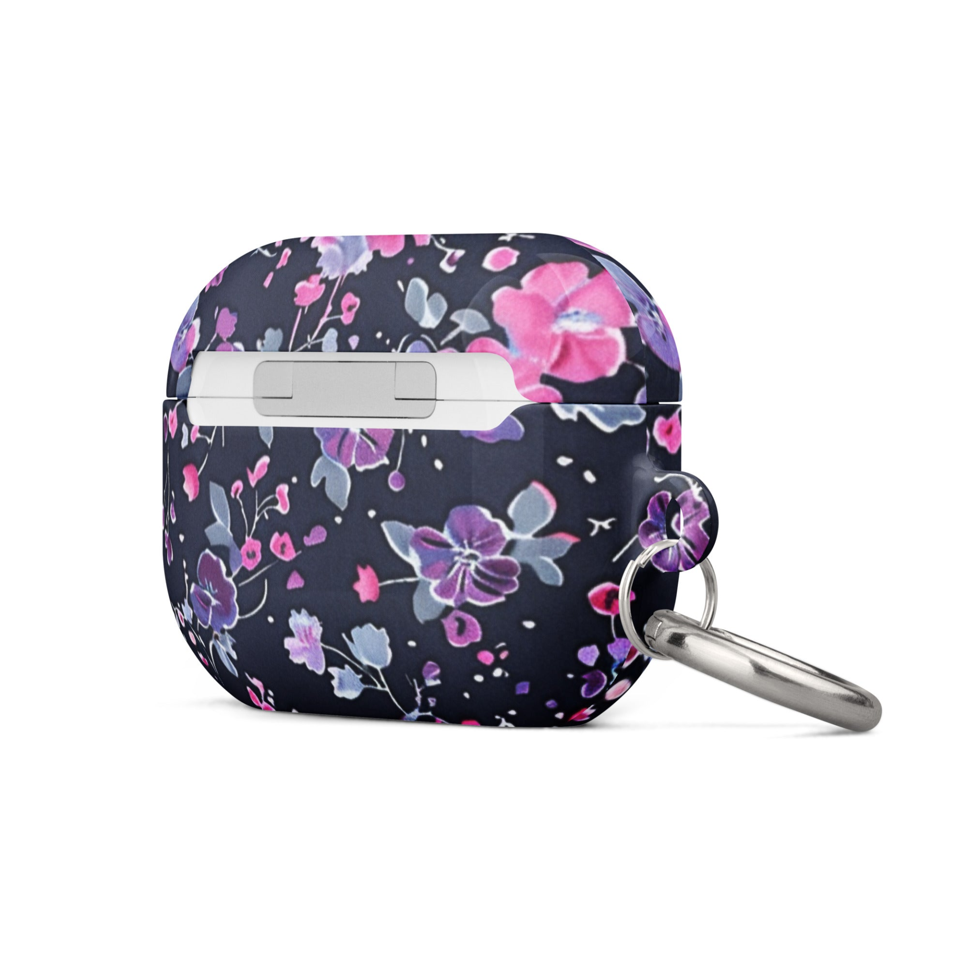 Start2Finish floral case for AirPods with colorful flower design, made of durable electronics protective material.