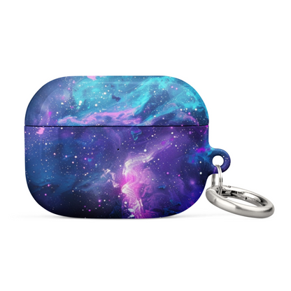 Start2Finish Galaxy 1 case for AirPods, protective electronic accessory with galaxy-themed design, fits AirPods charging case.
