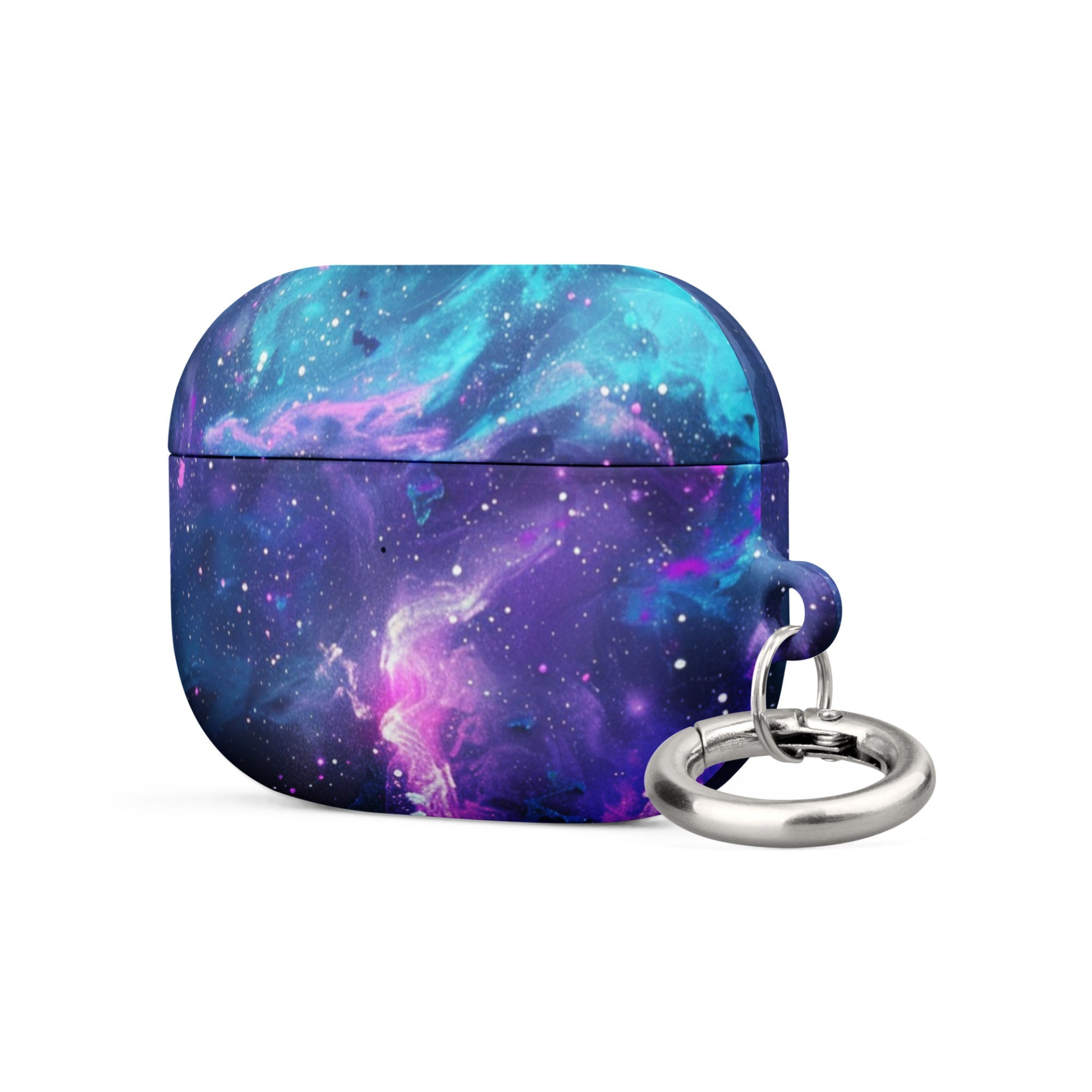 Start2Finish Galaxy 1 case for AirPods, black protective cover with sleek design, fits AirPods charging case securely.