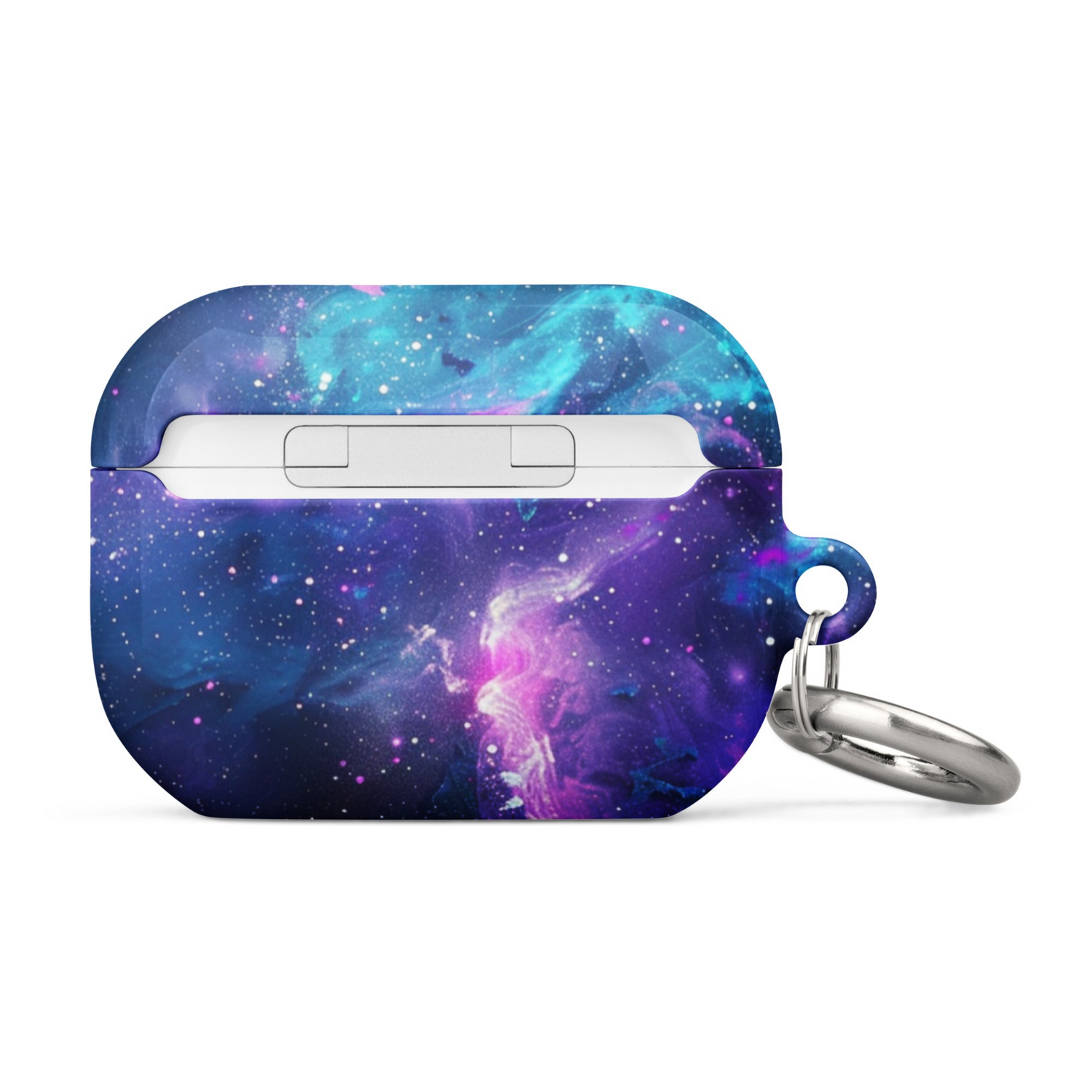 Start2Finish Galaxy 1 case for AirPods, protective electronic accessory with sleek design, shown in black on a white background.