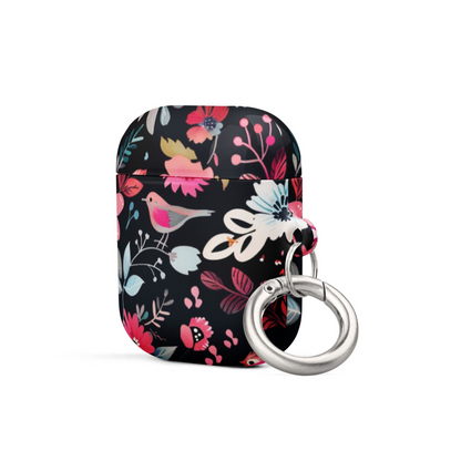 Pink and blue silicone case for AirPods by Start2Finish, designed to protect and personalize your wireless earbuds.