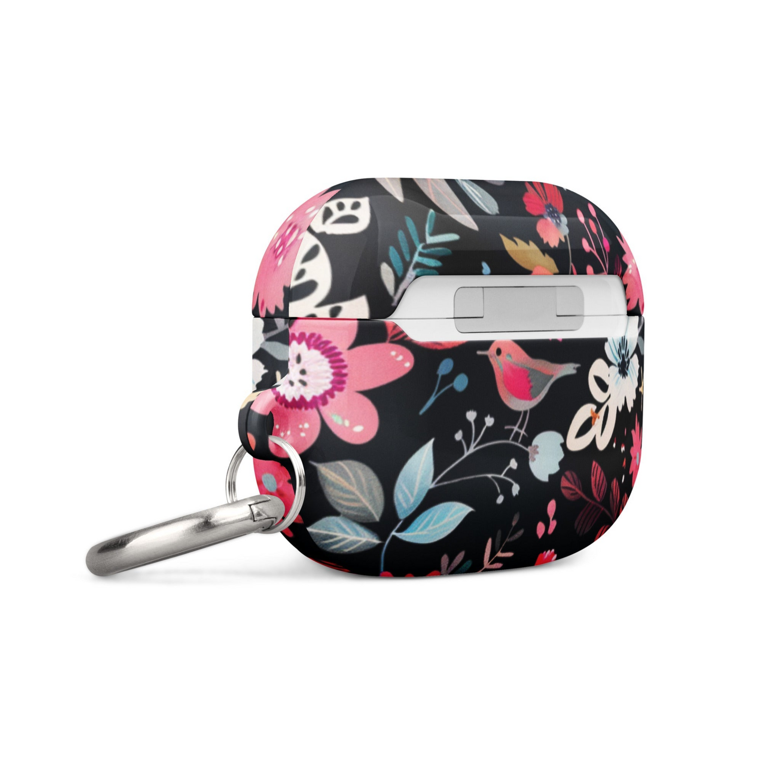 Pink and blue Start2Finish AirPods case in a sleek electronic accessory with a colorful, protective design.