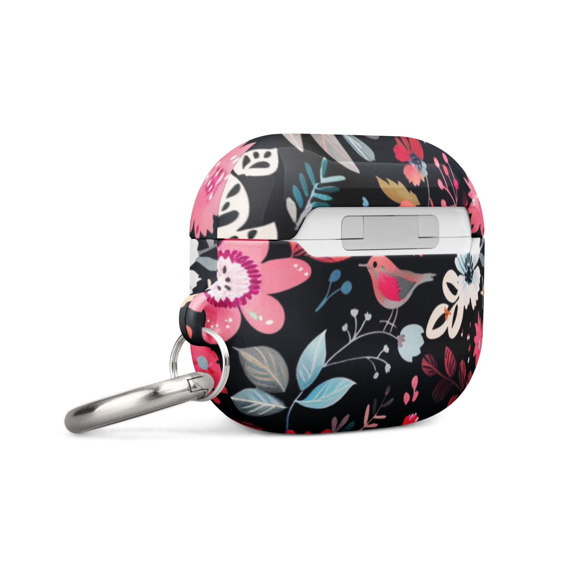 Pink and blue Start2Finish AirPods case in a sleek electronic accessory with a colorful, protective design.