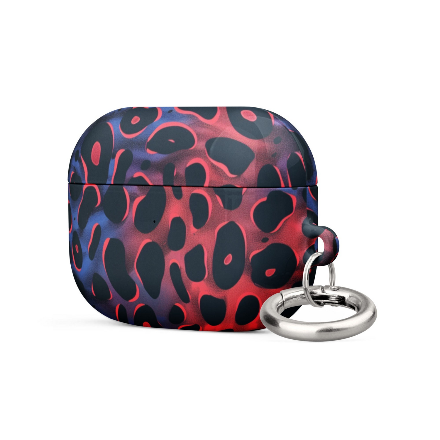 Start2Finish Leopard Spots case for AirPods with black and gold spotted design, protecting wireless earbuds in a stylish cover.