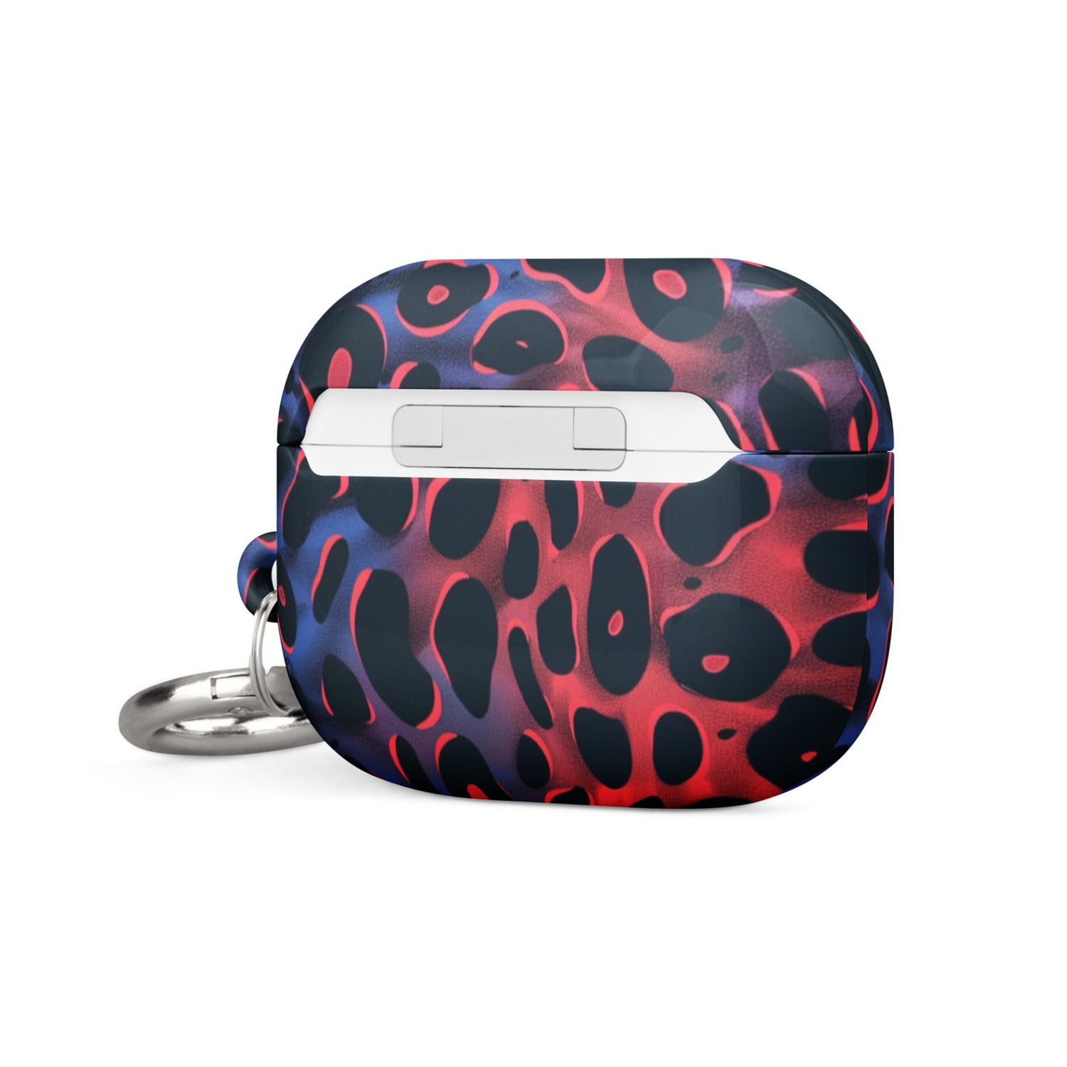 Leopard spots patterned case for AirPods by Start2Finish, featuring a stylish animal print design on a sleek electronics accessory.