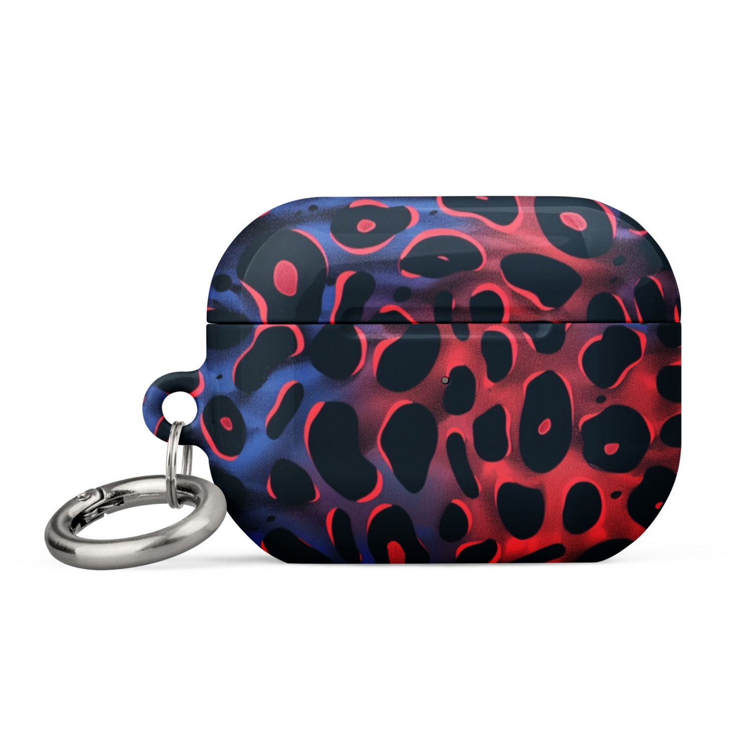 Start2Finish leopard spots case for AirPods, featuring a stylish animal print design and snug fit for wireless earbuds.