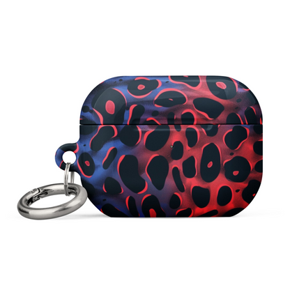 Start2Finish leopard spots case for AirPods, featuring a stylish animal print design and snug fit for wireless earbuds.