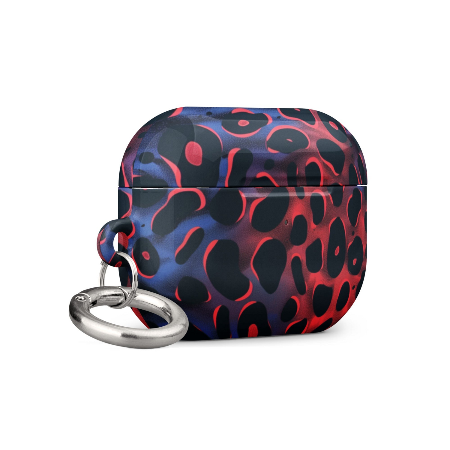 Start2Finish Leopard Spots case for AirPods with a stylish leopard print design, protecting wireless earbuds.