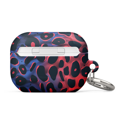 Start2Finish leopard spots case for AirPods, featuring a stylish leopard print design on a protective electronic accessory.