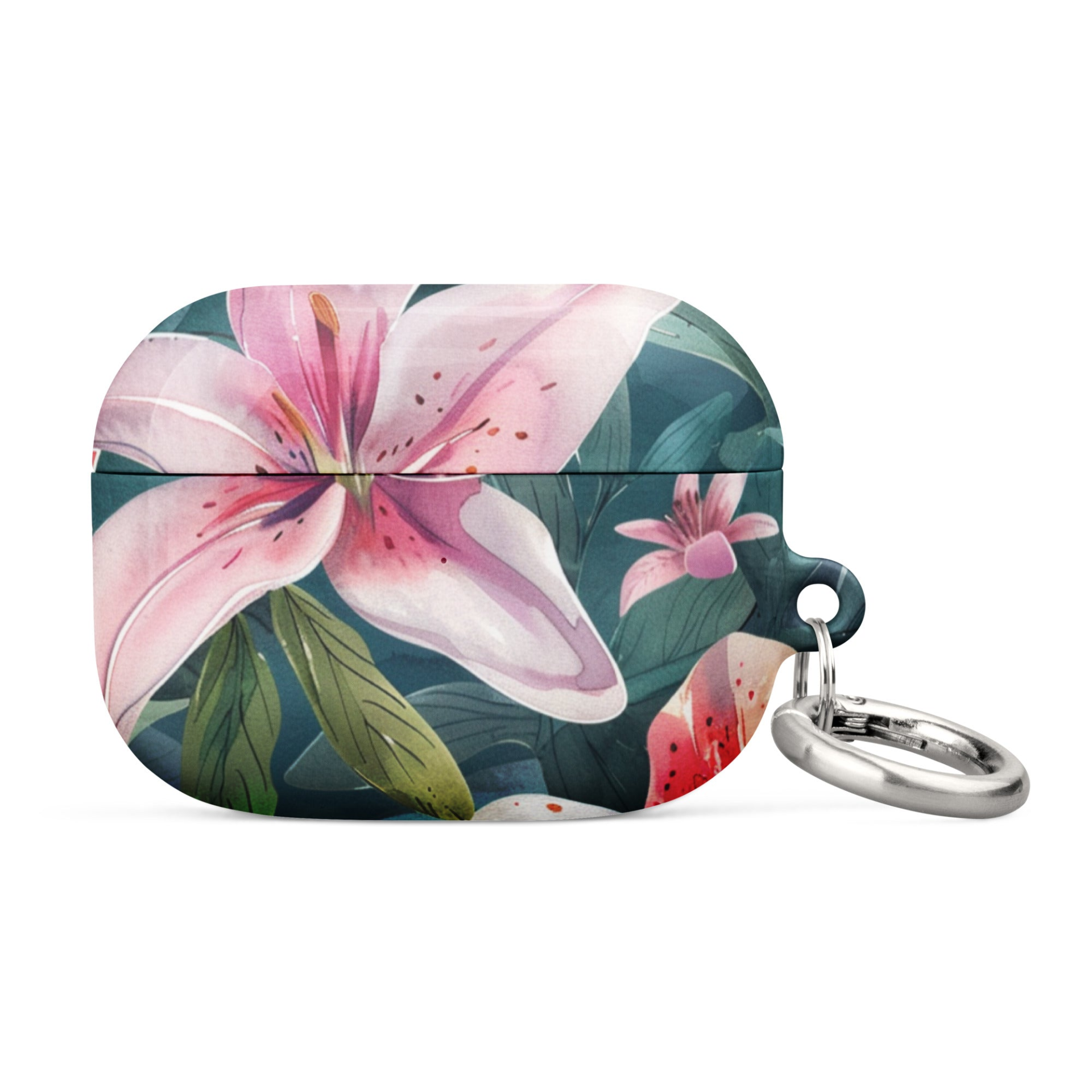 Start2Finish Lily Case for AirPods, stylish protective electronics cover with floral design for wireless earbuds.