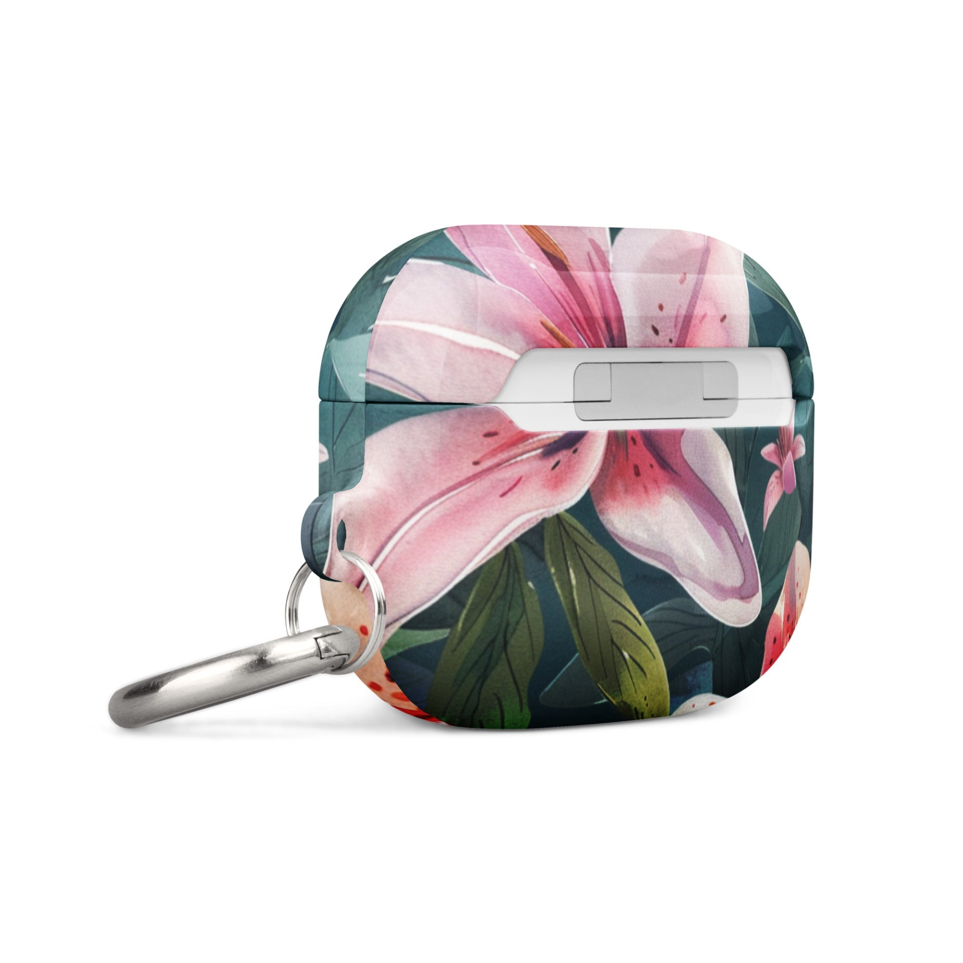 Start2Finish Lily case for AirPods, stylish floral-patterned protective cover for wireless earbuds, made of durable electronics material.