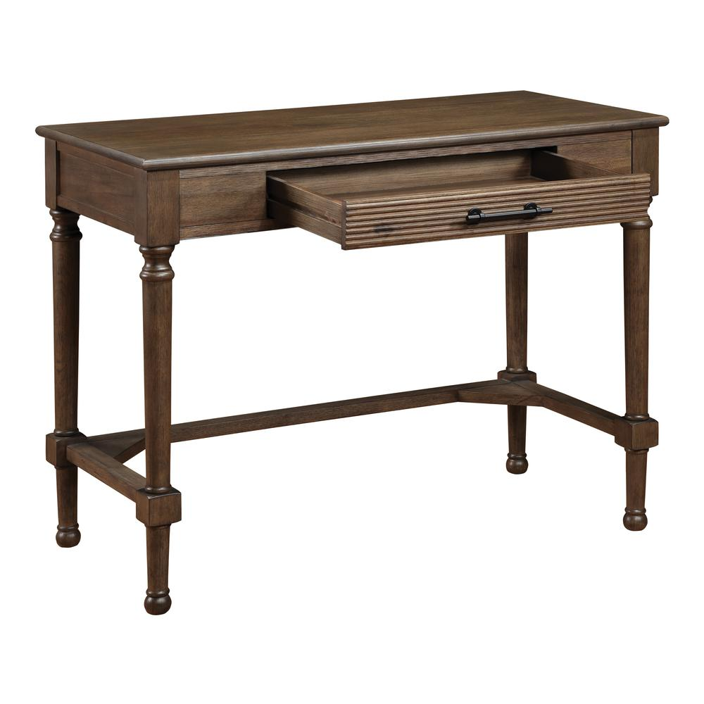 Start2Finish Beacon 40-inch wooden writing desk with clean lines and spacious workspace, ideal for home or office use.