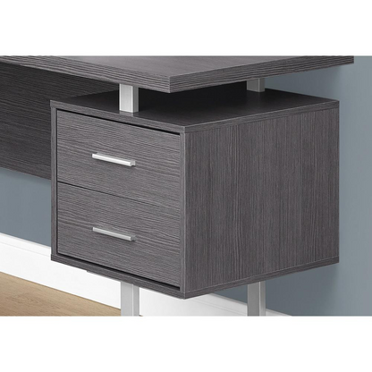 Start2Finish computer desk for home office with corner design, storage drawers, suitable for left or right setup, 70L capacity.