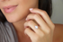 Sterling silver floating pearl-shaped ring with a sleek band, elegant jewelry piece by Start2Finish.