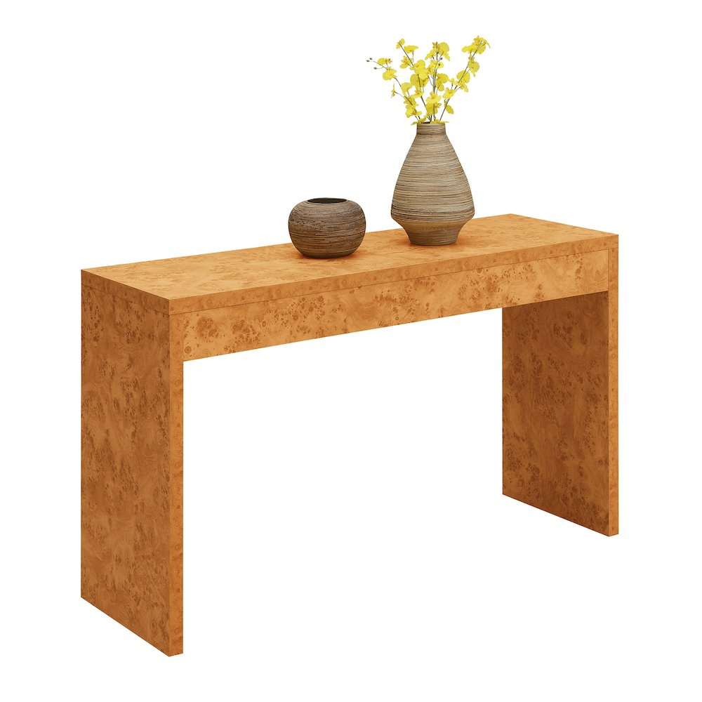 Northfield Entryway Hall Console Table by Start2Finish, featuring a sleek wooden surface and supportive legs in a modern design.