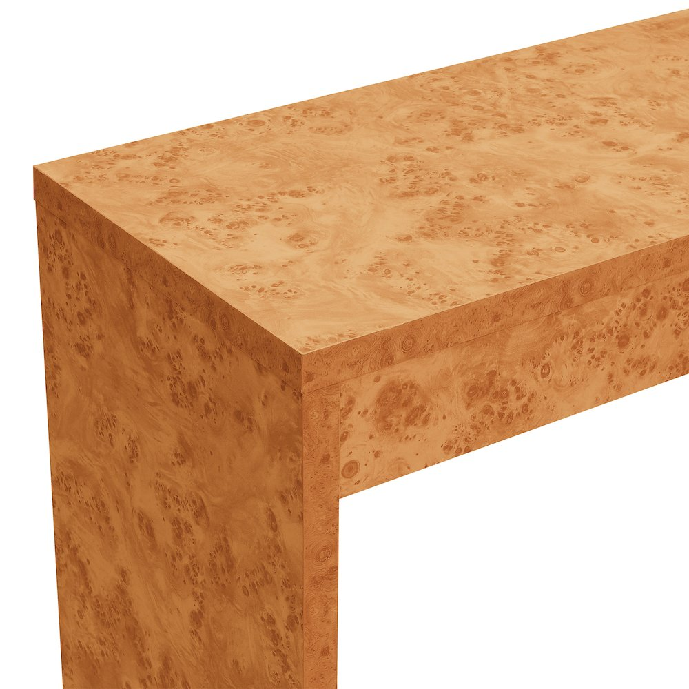 Start2Finish Northfield entryway hall console table with a sleek wooden surface and sturdy legs, ideal for entryway organization.
