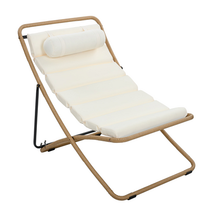 Black accent chair with yellow rattan frame from Start2Finish, ideal for living room decor and comfortable seating.