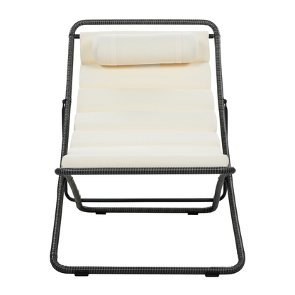 Black and yellow rattan accent chair from Start2Finish, ideal for living room decor, with a stylish, modern design.