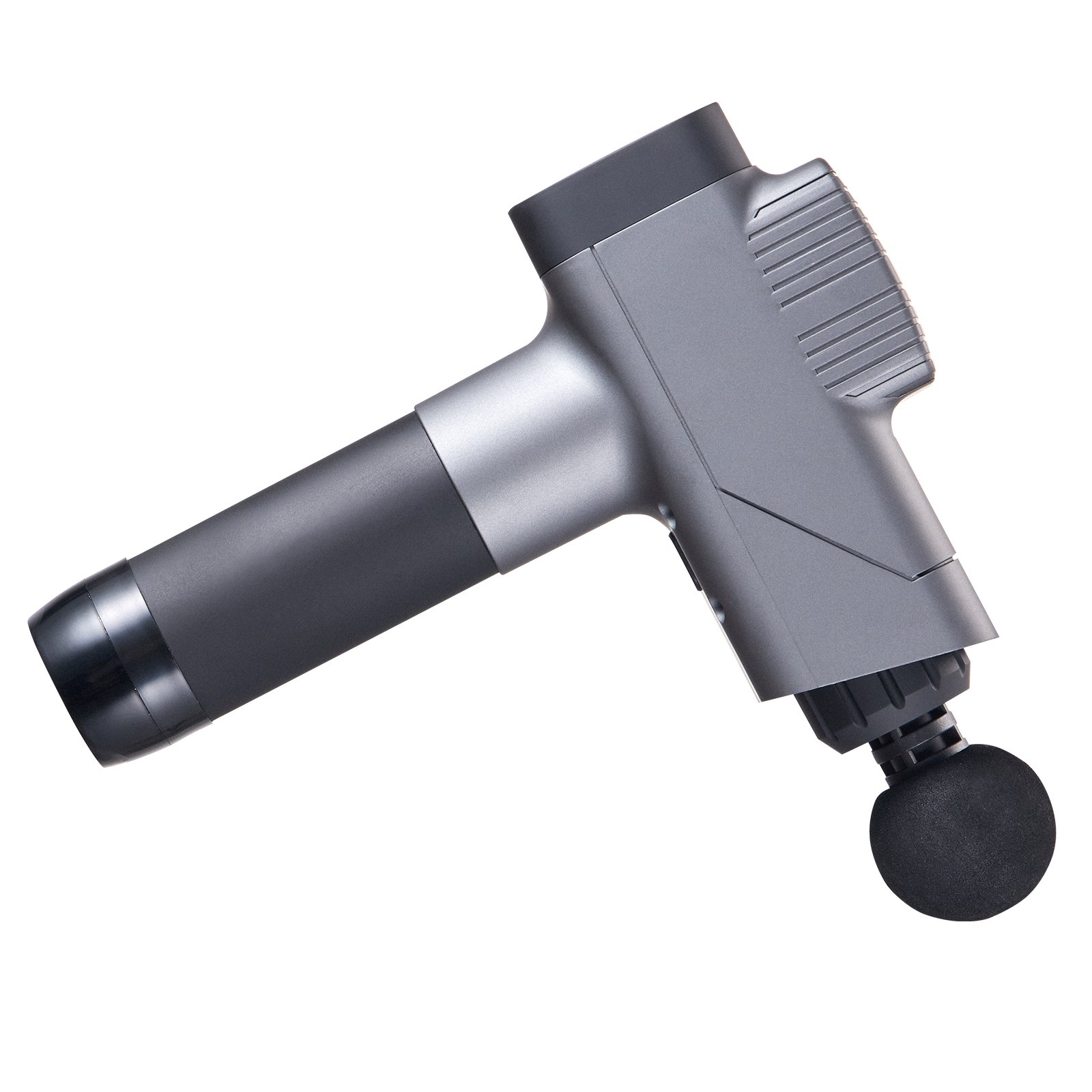 Start2Finish VEVOR massage gun with 8 speed levels and 6 massage heads for deep tissue relief and muscle relaxation.