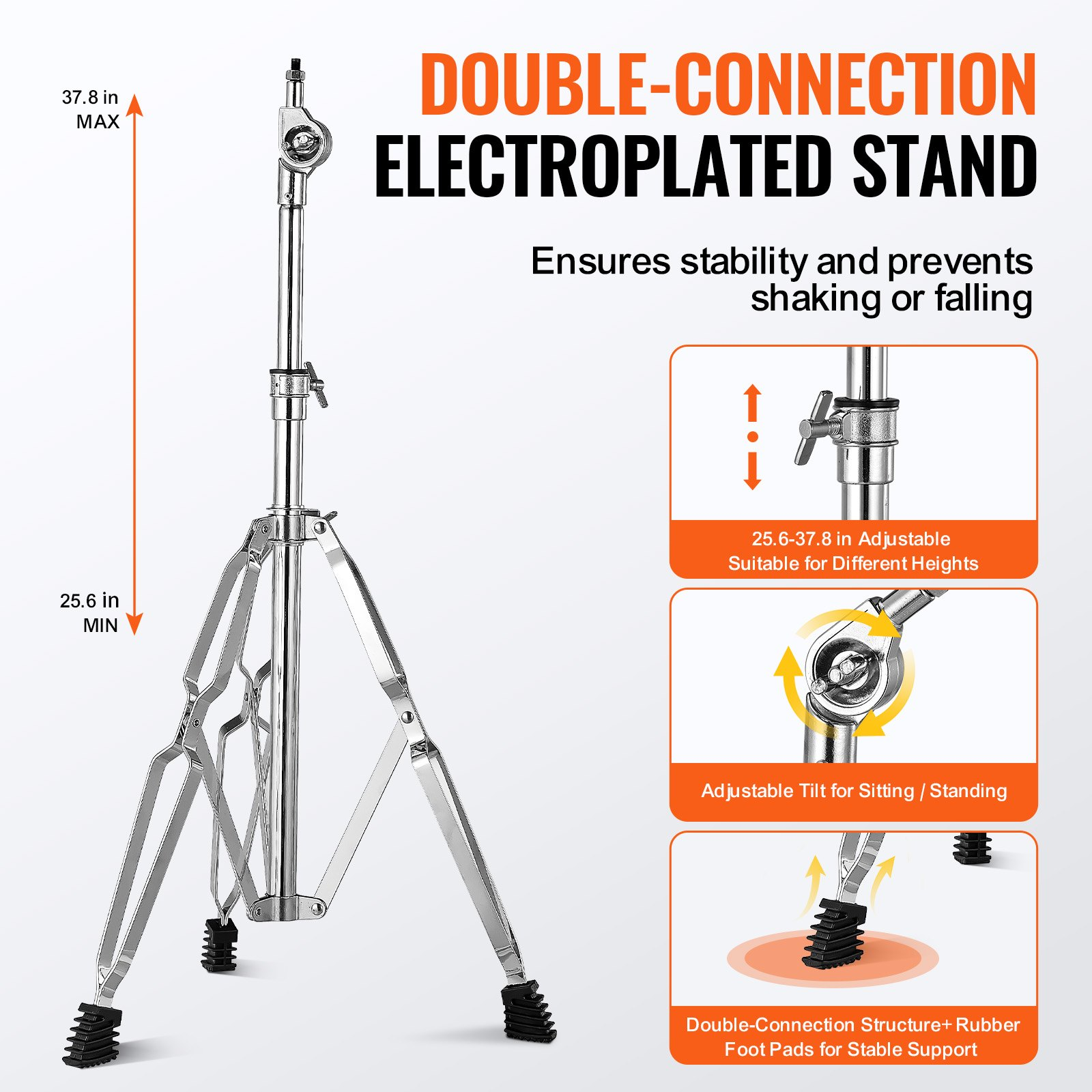 Start2Finish VEVOR 32 Note Glockenspiel Xylophone set with mallets, stand, practice pad, and carrying bag for students and adults.