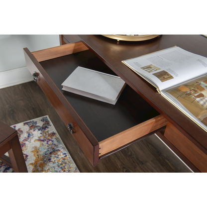 Start2Finish Titian Desk, modern wooden furniture with sleek design, featuring spacious workspace and sturdy construction.