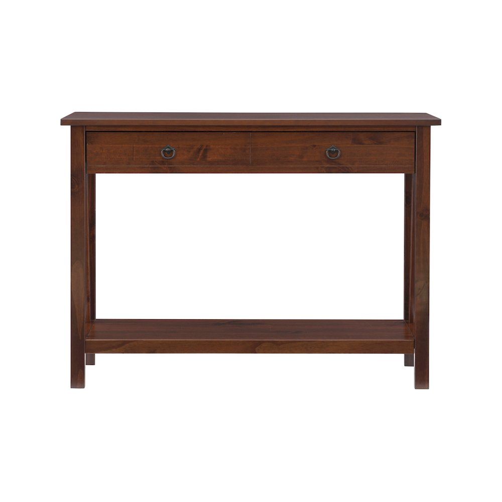 Antique Titian Console Table by Start2Finish featuring a classic wooden design with elegant detailing and a spacious surface.