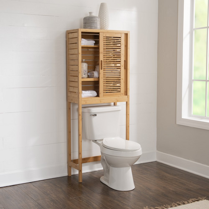 Start2Finish Bracken Space Saver bath organizer with multiple compartments and sleek design for bathroom storage.
