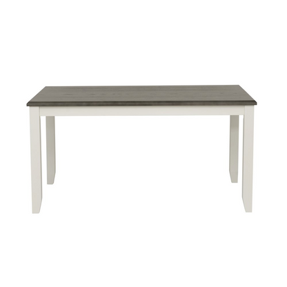 Start2Finish Jane Grey dining table made of sturdy wood with a smooth rectangular surface and modern design.