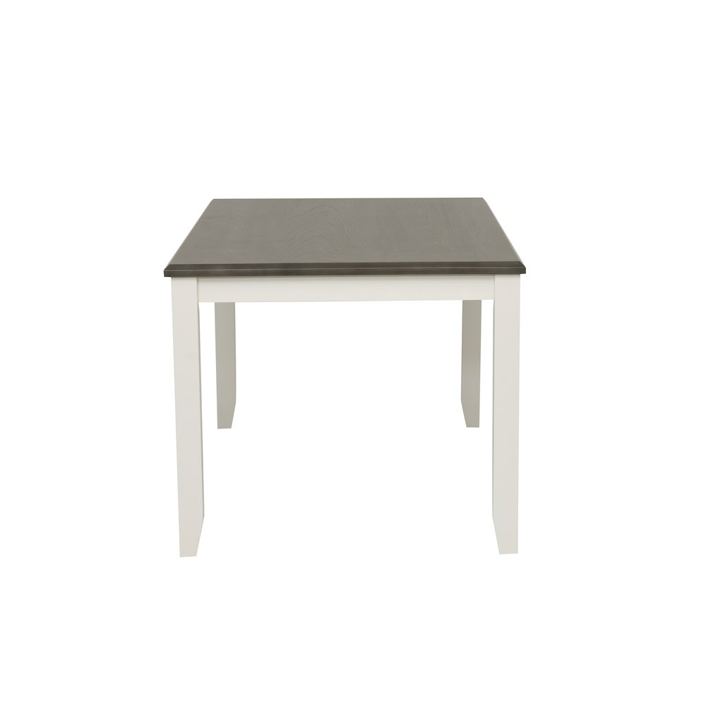Start2Finish Jane Grey Dining Table with sleek wooden surface and modern design, ideal for dining rooms.