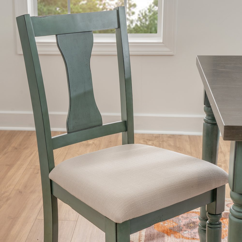 Willow 5-piece dining set by Start2Finish with a wooden table and matching chairs, ideal for kitchen or dining room use.