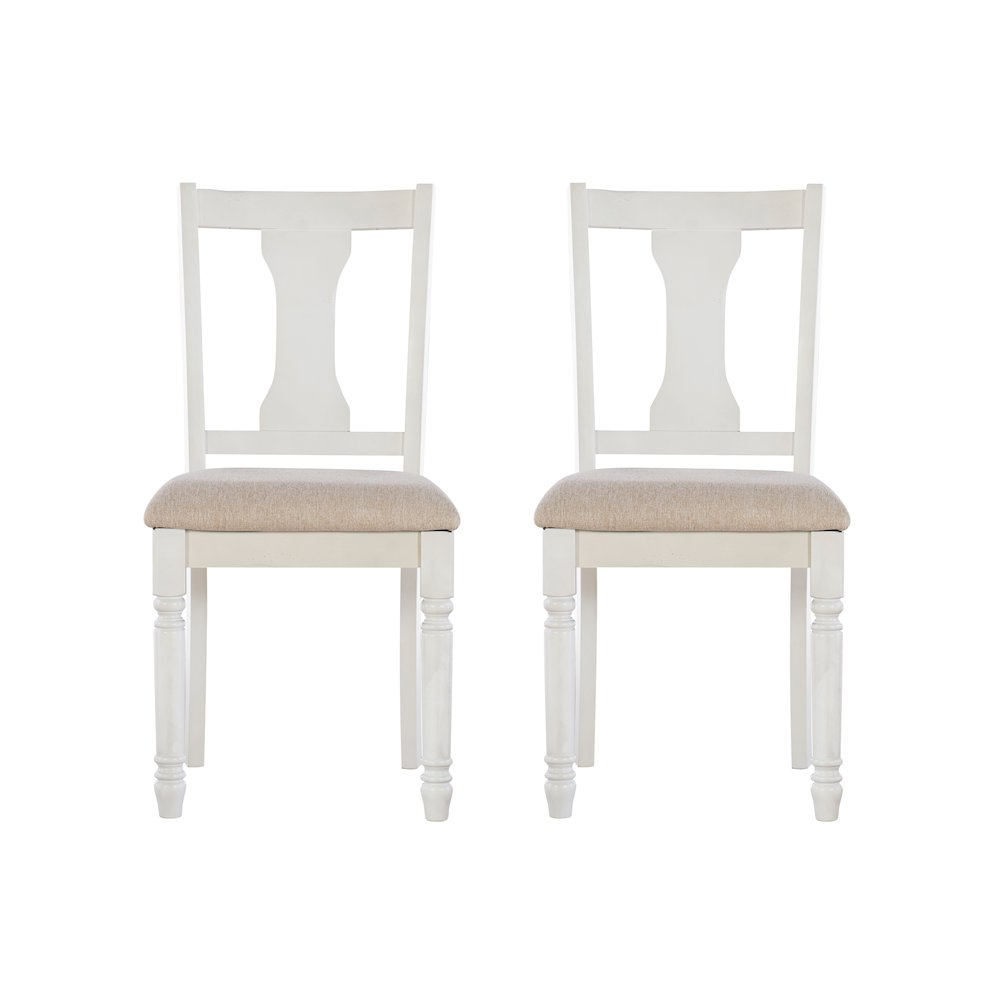 Willow Brown Side Chair by Start2Finish with wooden frame and cushioned seat, modern furniture for dining or living space.