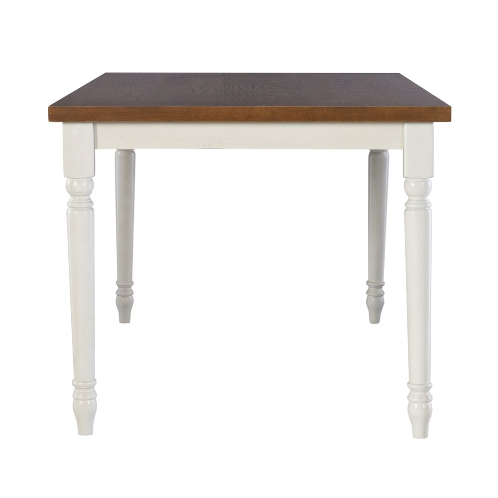 Willow Brown Dining Table by Start2Finish with a smooth wooden surface and sturdy legs, ideal for modern dining rooms.