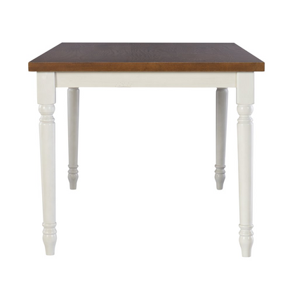 Willow Brown Dining Table by Start2Finish with a smooth wooden surface and sturdy legs, ideal for modern dining rooms.