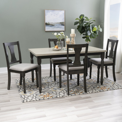 Willow Grey 5-piece furniture set by Start2Finish includes a sofa, armchair, coffee table, and matching side tables.
